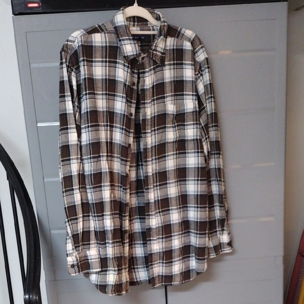 100% Cotton Large Crofts And Barrow Button Up Shirt